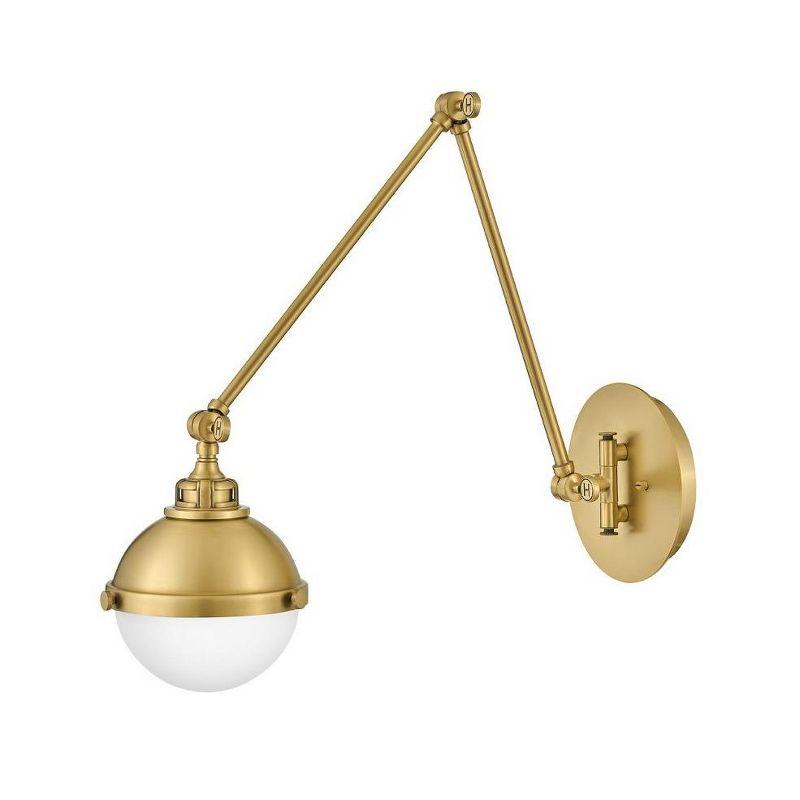 Hinkley Lighting Fletcher 1 - Light Wall Light in  Satin Brass