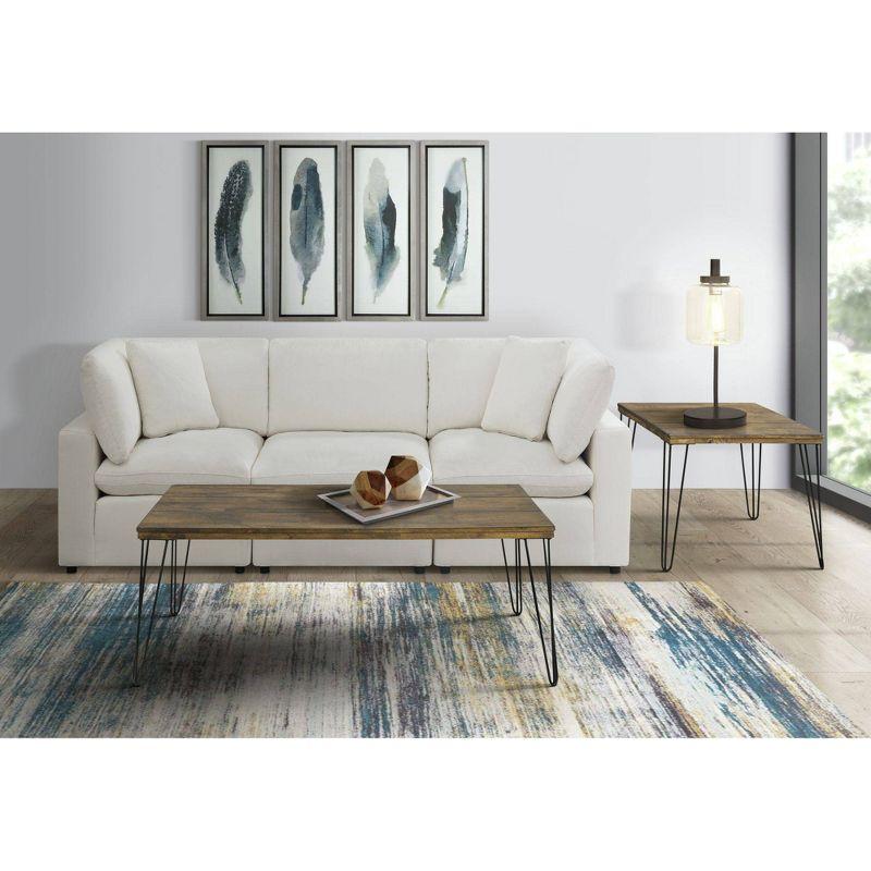 Dunbar Rectangular Coffee Table Walnut - Picket House Furnishings