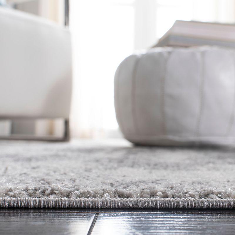 Tulum TUL232 Power Loomed Area Rug - Ivory/Charcoal - 4'x6' - Safavieh.