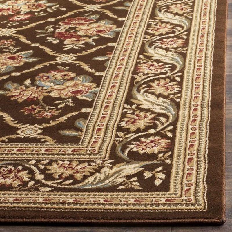 Lyndhurst LNH556 Power Loomed Area Rug - Brown/Brown - 3'3"x5'3" - Safavieh.
