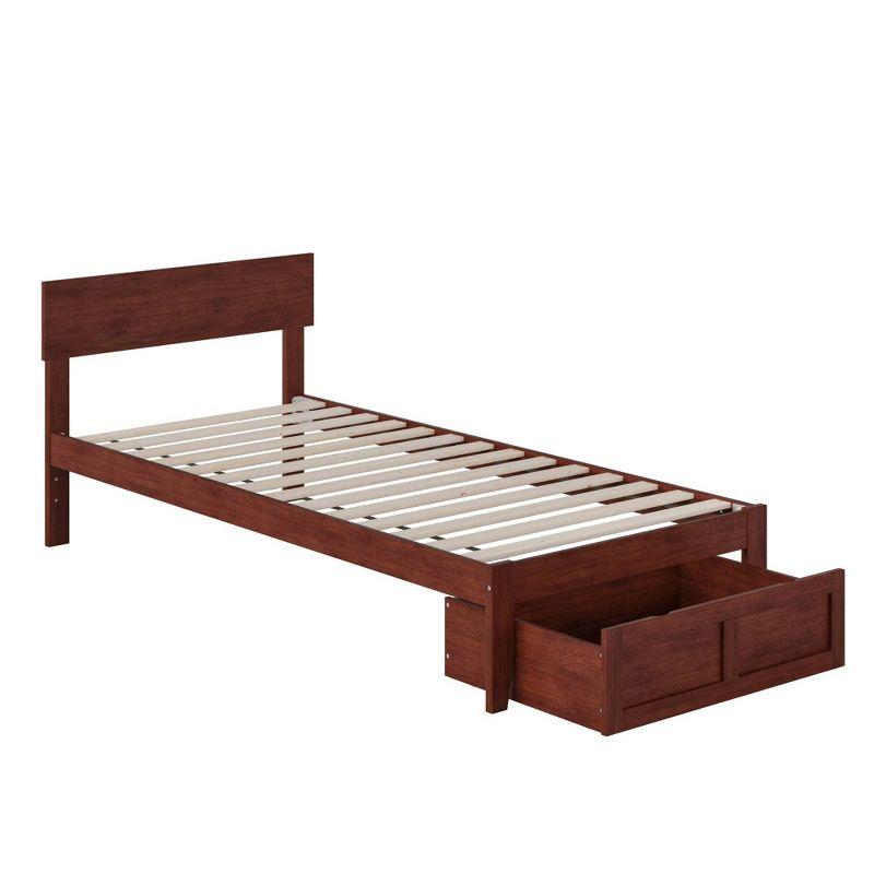 Boston Bed with Foot Drawer - AFI