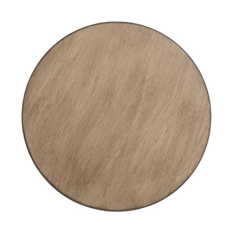 Orion Round Accent Table - ACC5700B - Light Brown - Safavieh
