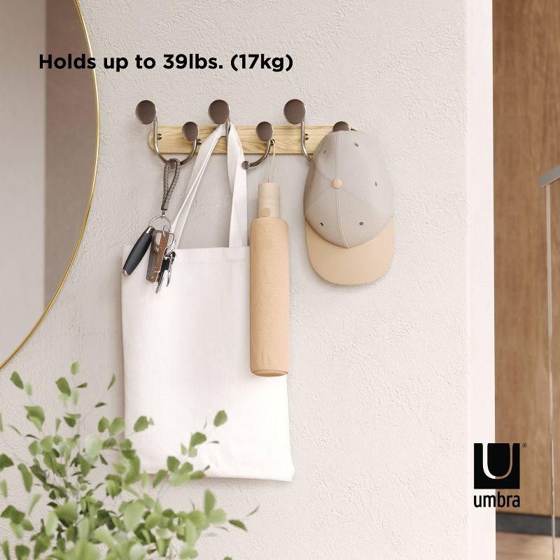 Melody Wall 9 - Hook Wall Mounted Coat Rack