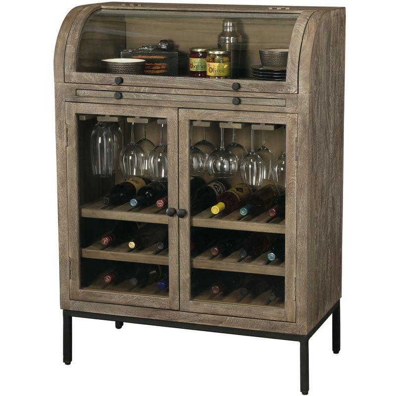 Paloma 35.5'' Solid Wood Bar Cabinet