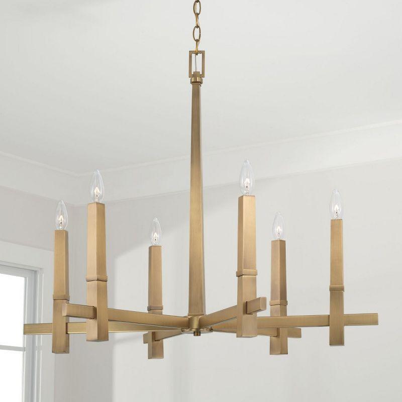 Dimmable Modern Linear Chandelier