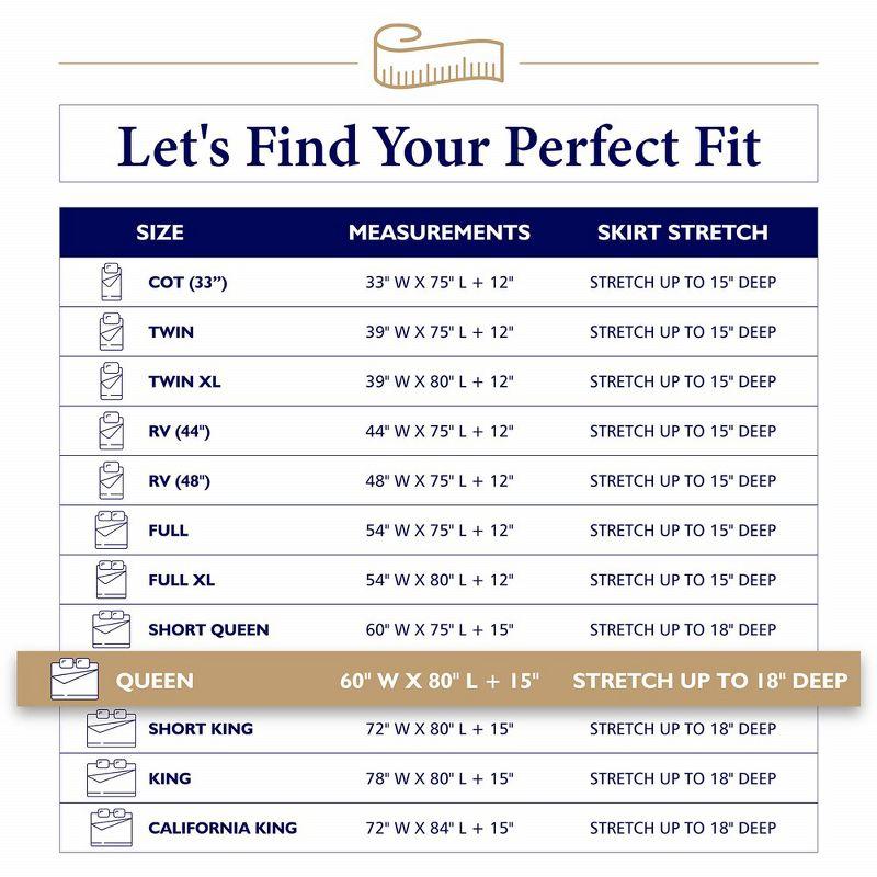 Mattress Pad - Soft and Hypoallergenic  - Thick and Odorless Polyester Filling - 152 Thread Count