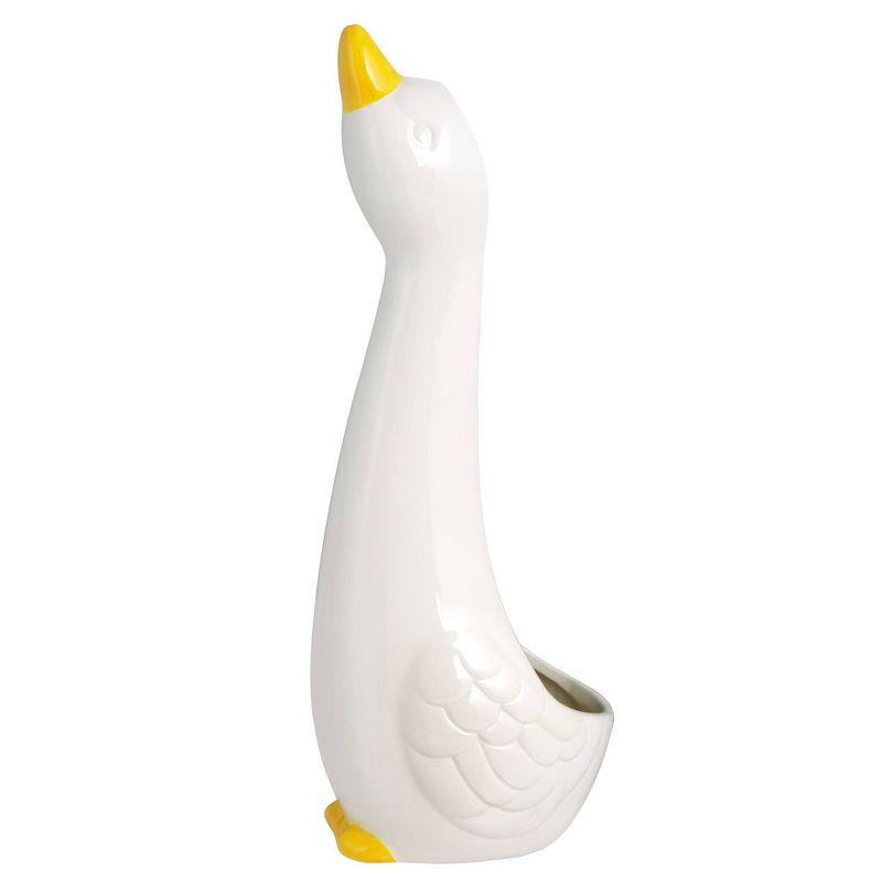 Allure Home Creations Duck Ceramic Toilet Brush And Holder by Allure Home Creation