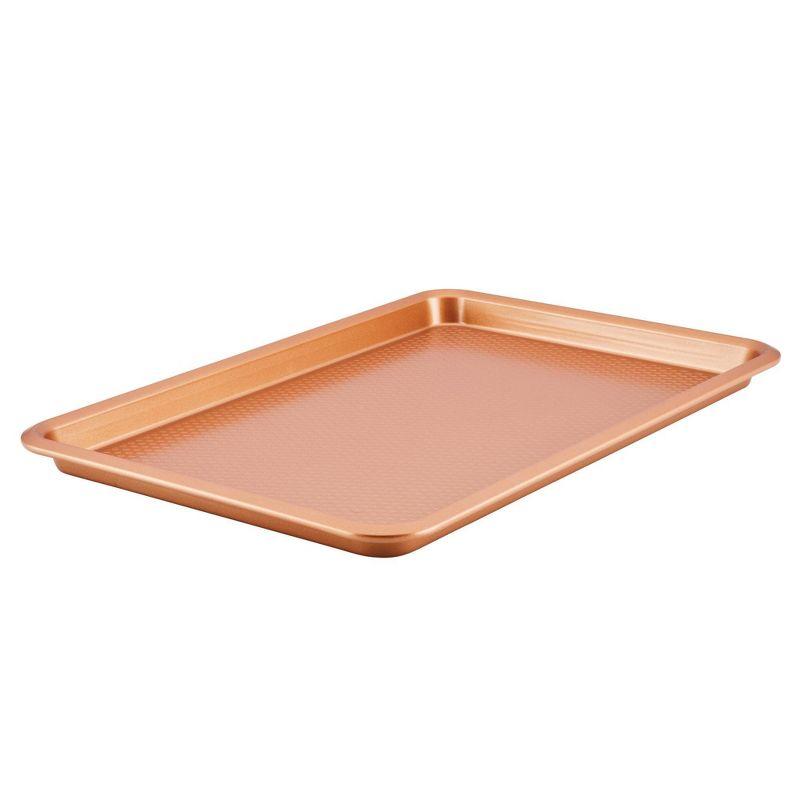 Ayesha Curry Ayesha Curry Bakeware Nonstick Cookie Pan, Loaf Pan, And Cake Pan Set, 7-Piece, Copper