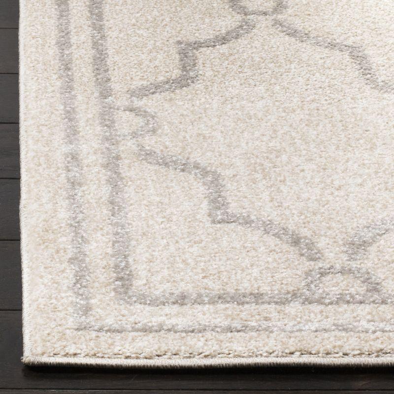 Amherst AMT414 Power Loomed Indoor Area Rug - Ivory/Light Grey - 8'x10' - Safavieh
