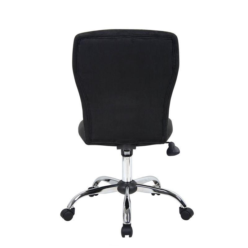 Microfiber Task Chair with Tufting - Boss Office Products