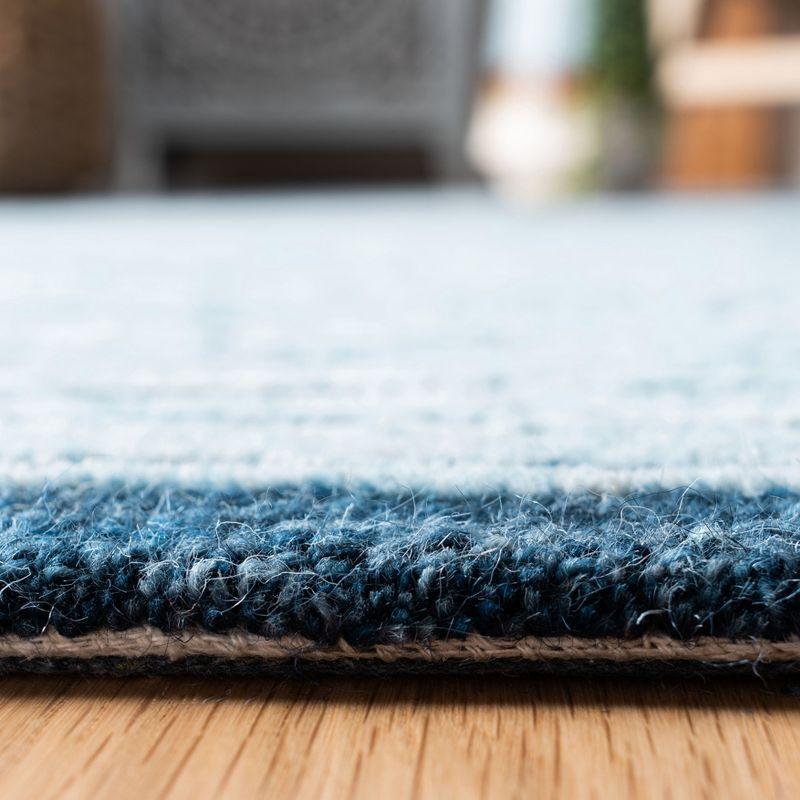 Capri CPR217 Hand Tufted Runner Rug - Navy - 2'3"x9' - Safavieh.