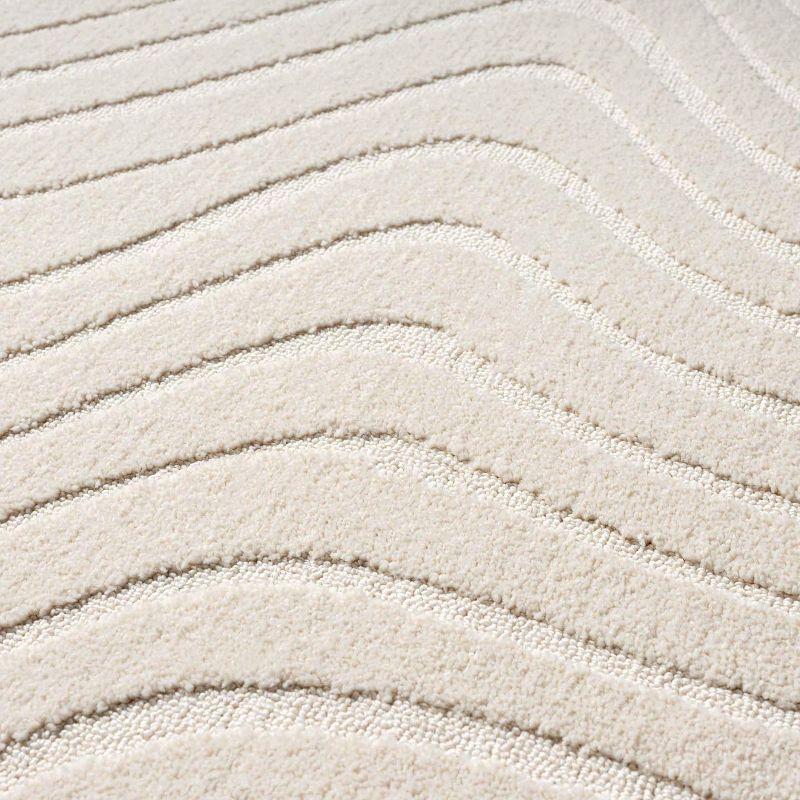 Luxe Weavers Abstract Wave Area Rug