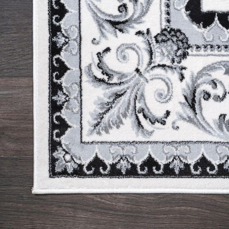 Acanthus French Border Area Rug - JONATHAN Y