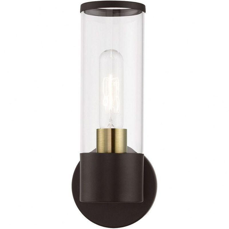 Livex Lighting Banca 1 - Light Sconce in  Bronze/Antique Brass