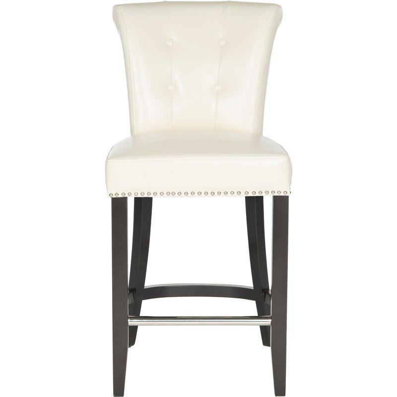 Addo Ring Counter Stool - Flat Cream - Safavieh