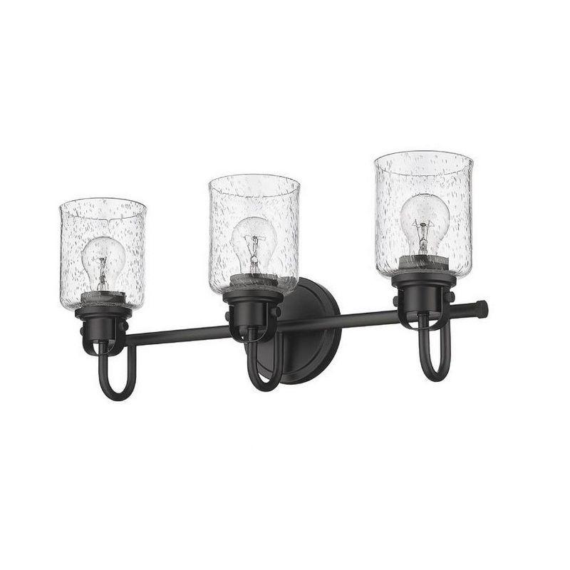 Z-Lite Kinsley 3 - Light Vanity in  Matte Black