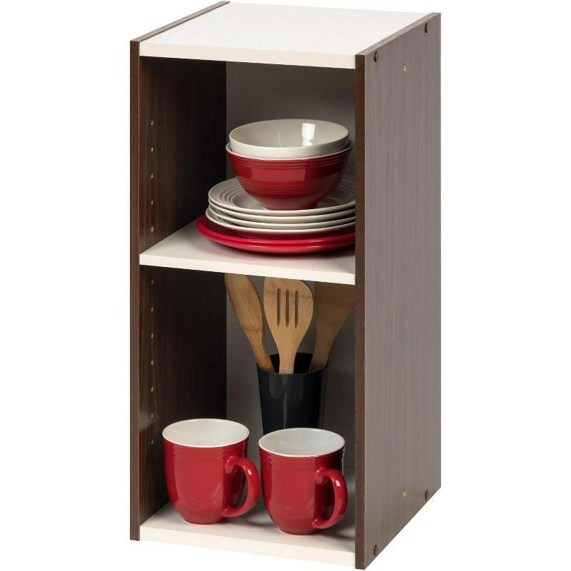 IRIS USA, Inc. Manufactured Wood Height -Adjustable Shelving Unit