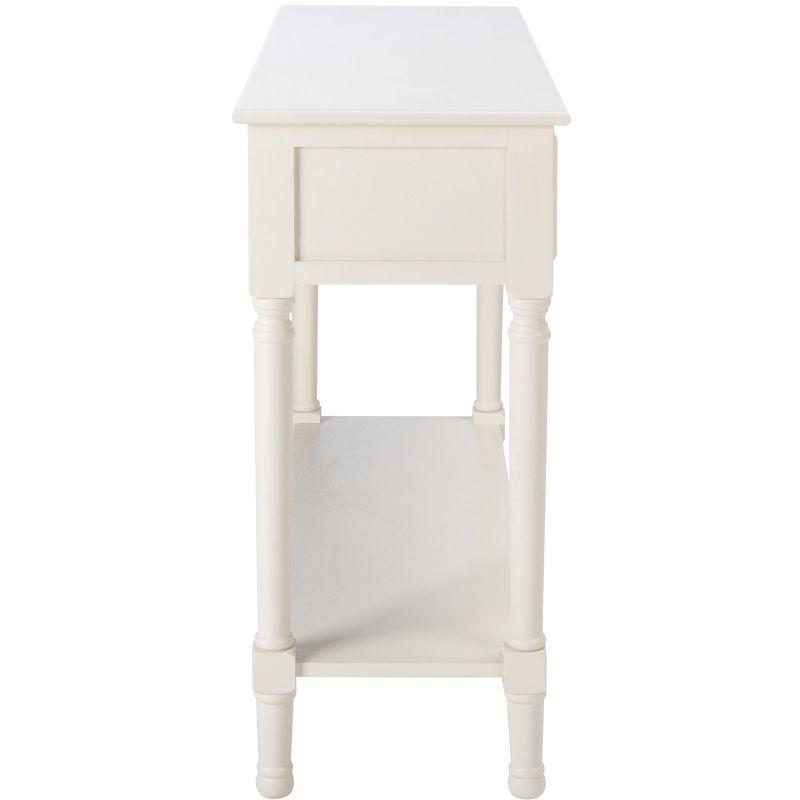 Haines 2 Drawer Console Table - CNS5727D - White - Safavieh