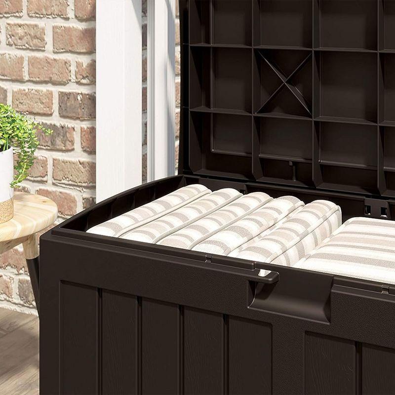 Suncast 50 Gallon Water Resistant Deck Box