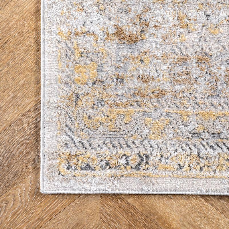 Nuloom Madisson Vintage Faded Medallion Area Rug