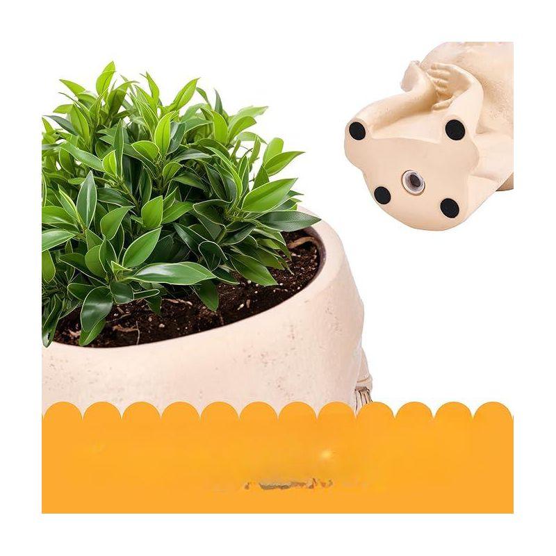 Noa Store Face Planters Pots Head - Beige