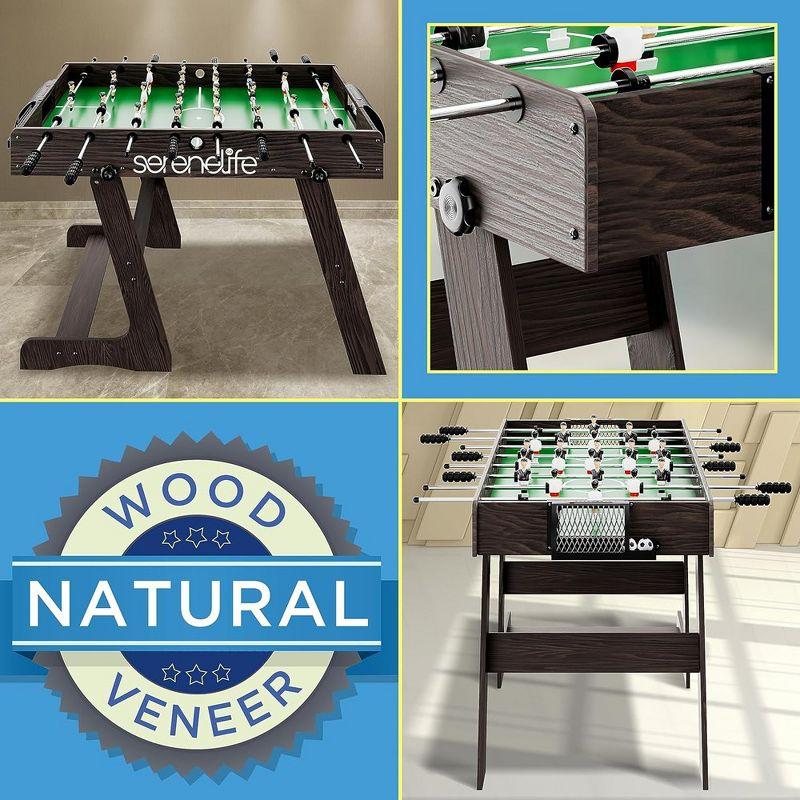 SereneLife Full Size Foosball Table