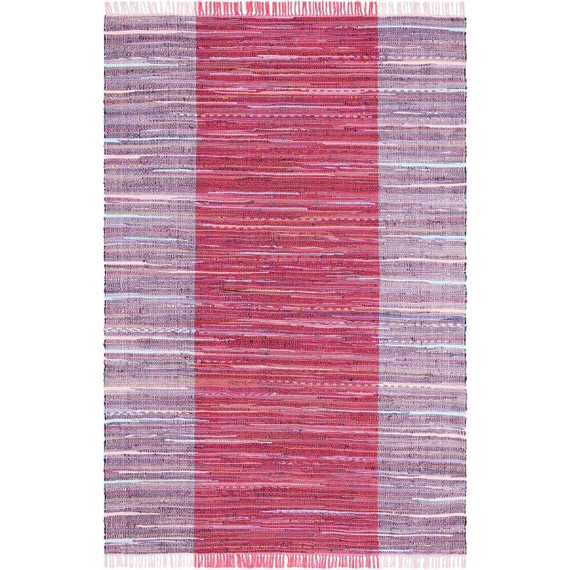 Rag Area Rug RAR122 Hand Woven Area Rug  - Safavieh