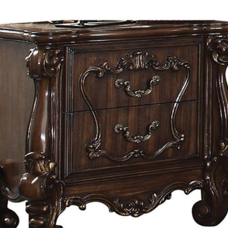 Versailles Nightstand Cherry Oak Finish - Acme Furniture