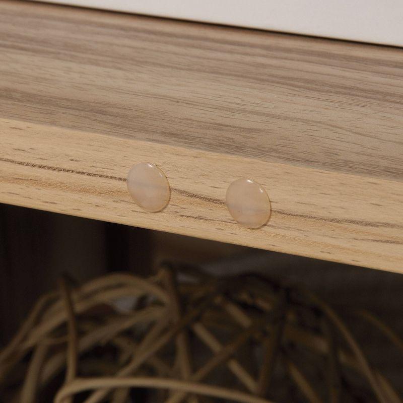 Sauder 24" Portage Park Bookcase Door Kit Kiln Acacia: Hidden Storage, Laminated Surface, MDF Frame