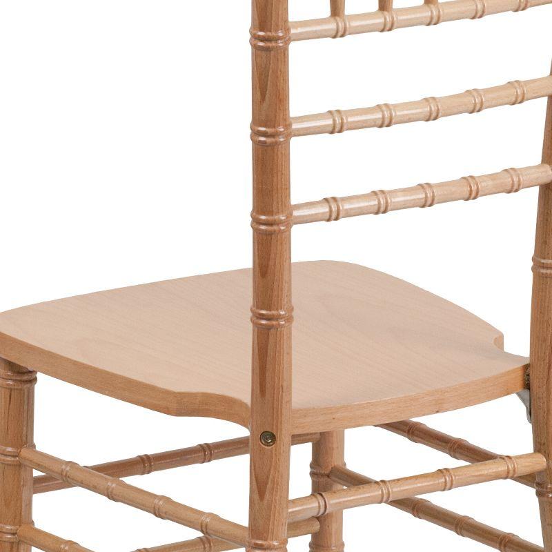 Flash Furniture HERCULES Series Natural Wood Chiavari Chair