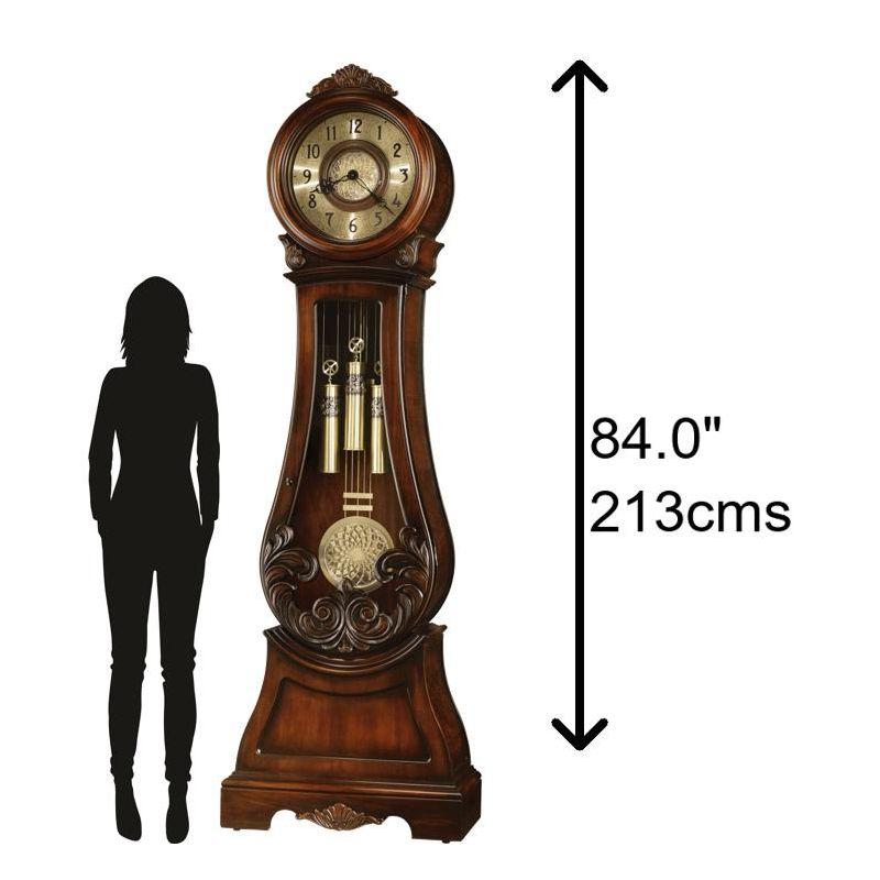 Diana 84" Embassy Cherry Wood Grandfather Clock