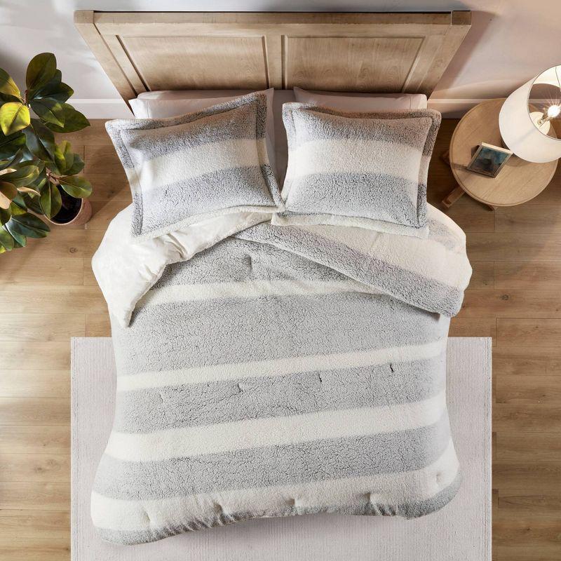 Madison Park Sherpa Comforter Set