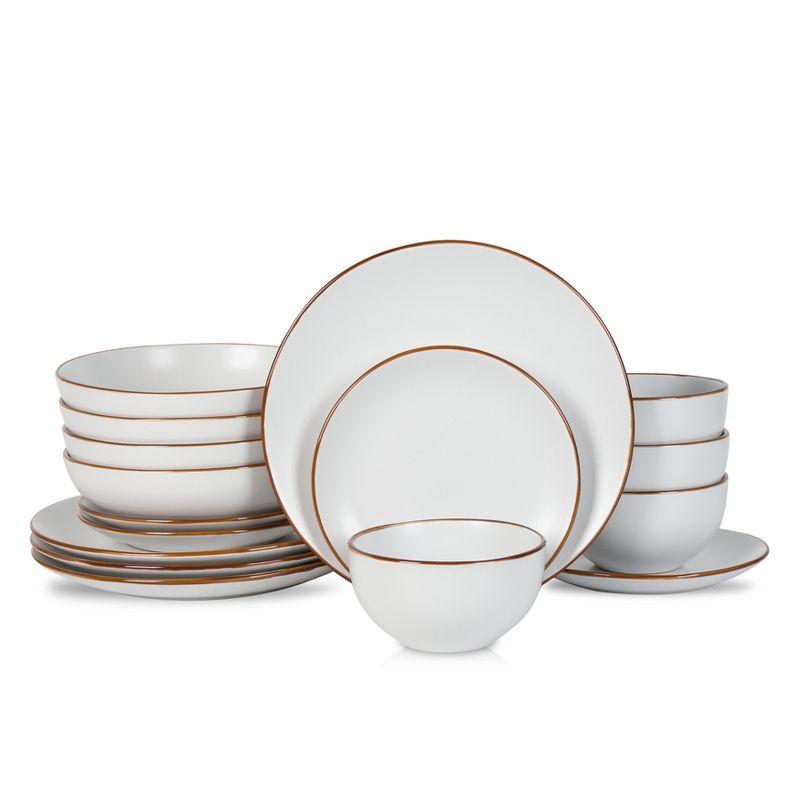 Brasa 16-Piece Dinnerware Set Stoneware