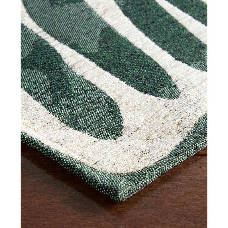 TOWN & COUNTRY Luxe Livie Matisse Cutout Everwash Non-Slip Backing Washable Multi-Use Kitchen Mat