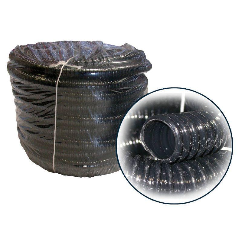 1.5" x 100' Kink Free Heavy Hose Black - Alpine Corporation
