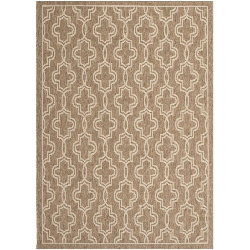 Martha Stewart Collection - MSR4274 - Indoor Power Loomed Area Rugs - Brown/Beige - 5'3"x7'7"