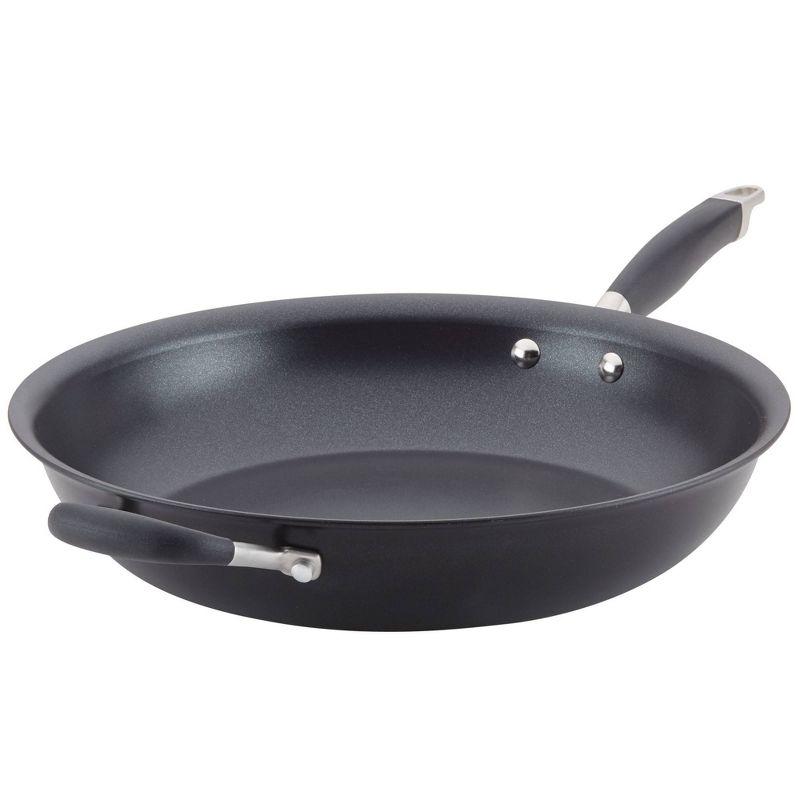 Anolon Advanced Home Hard Anodized Nonstick Frying Pan / Skillet with Helper Handle, 14.5 Inch