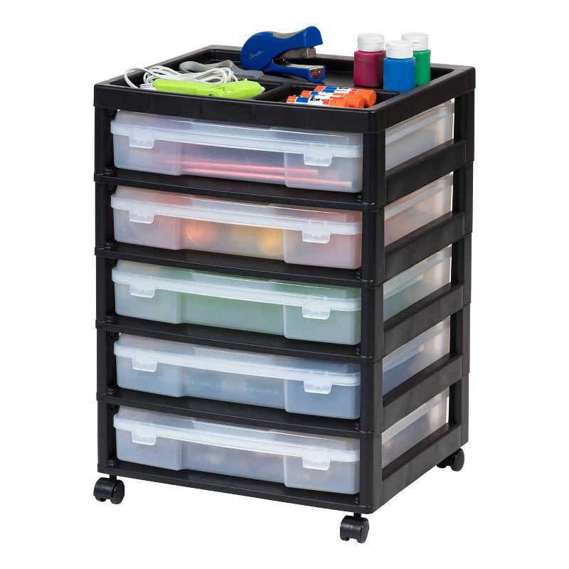 IRIS USA, Inc. Drawer Plastic Storage Chest with Casters