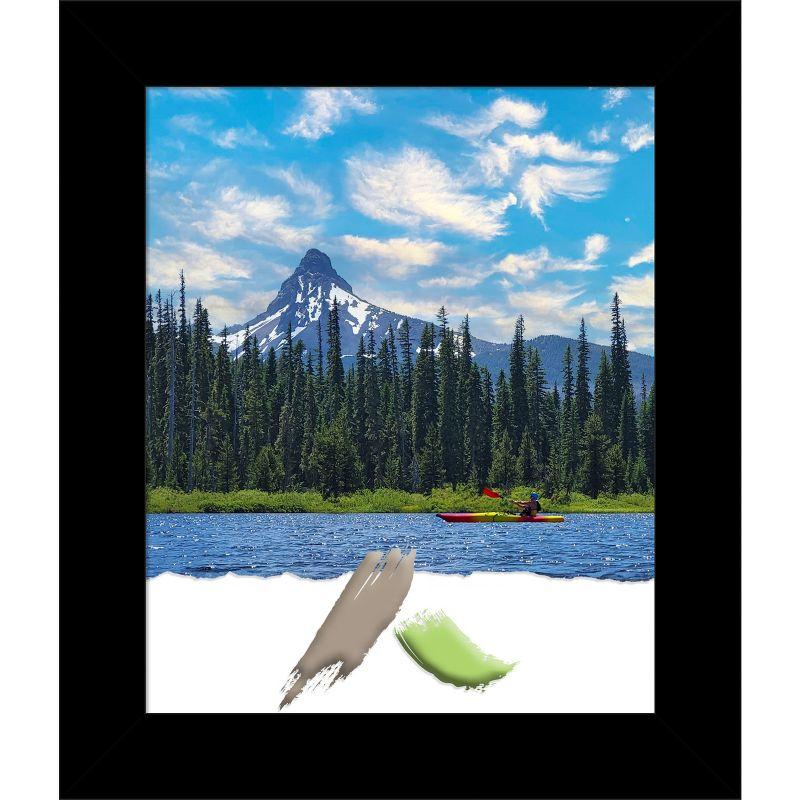 Classic Black Matte Wood Wall Picture Frame