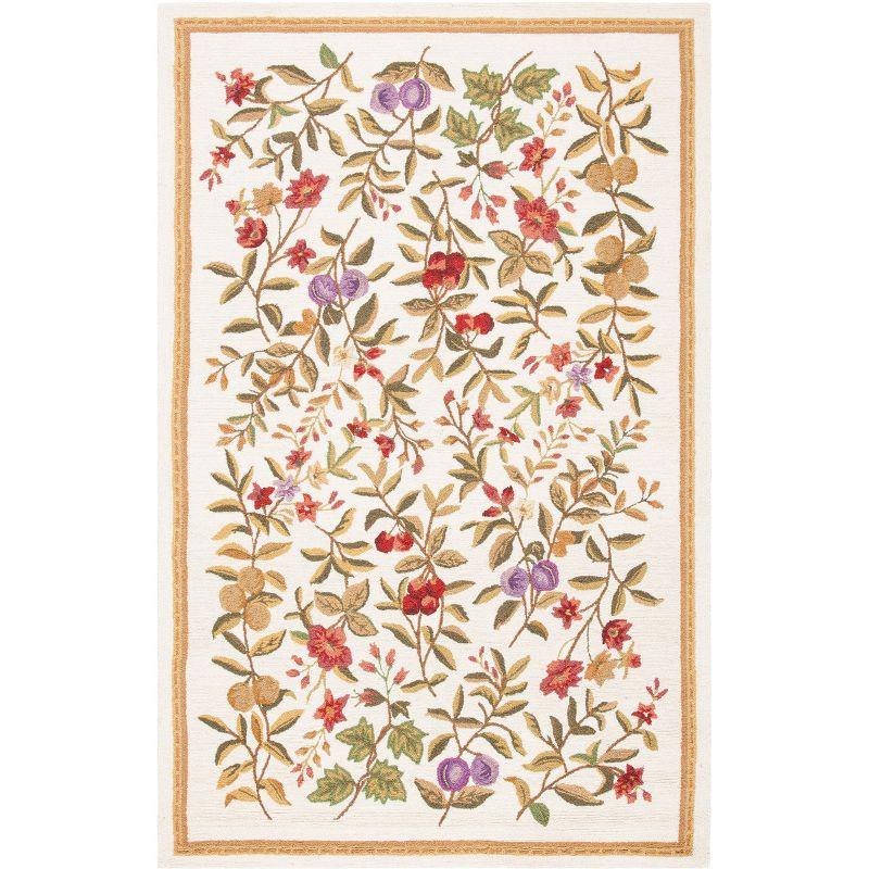 Chelsea HK210 Handmade Area Rug - 5'3"x8'3" - Ivory - Safavieh