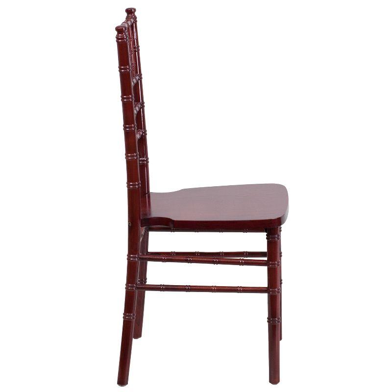 Elegant Mahogany Wood Chiavari Banquet Chair