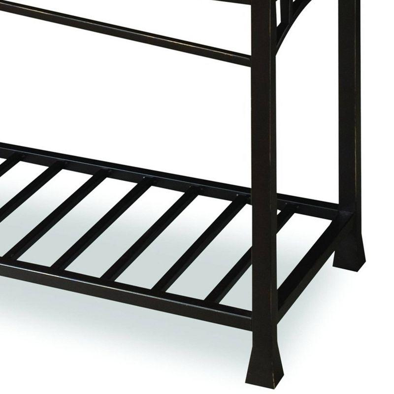 Modern Craftsman Console Table Brown - Homestyles