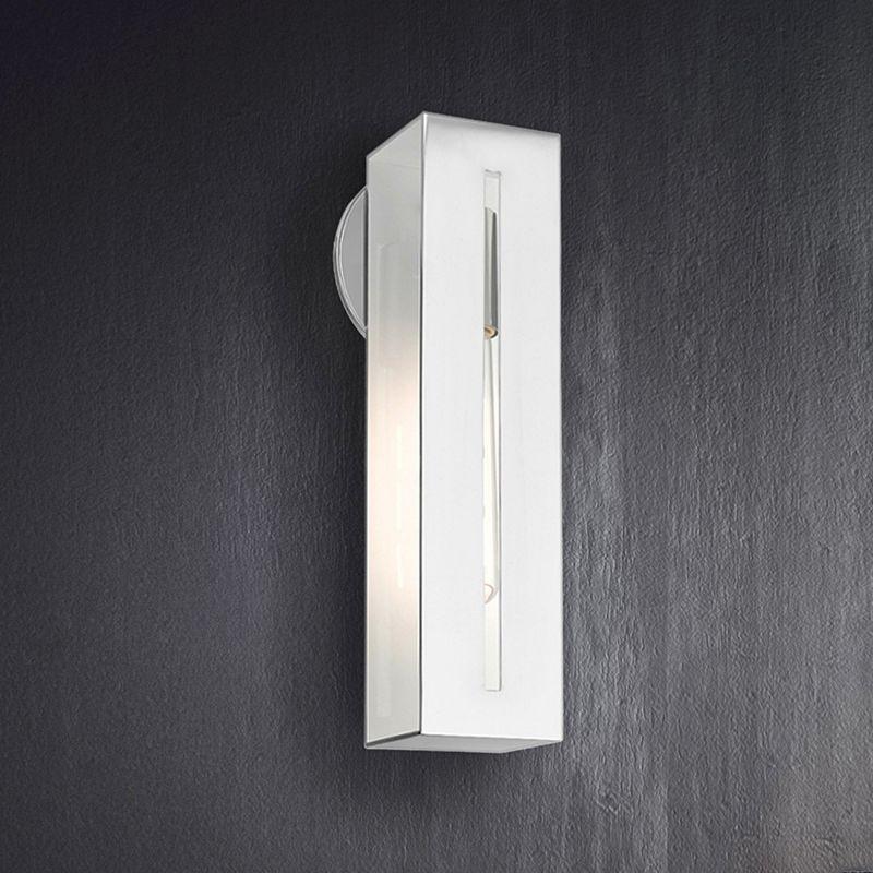 Livex Lighting Soma 1 - Light Wall Light in  Polished Chrome