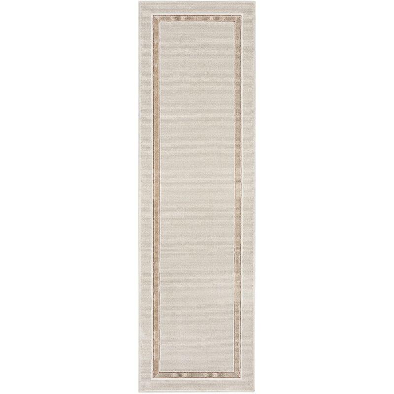 Nourison Glam Contemporary Bordered Indoor Rug