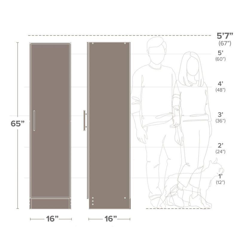 16" Elite Narrow Cabinet - Prepac