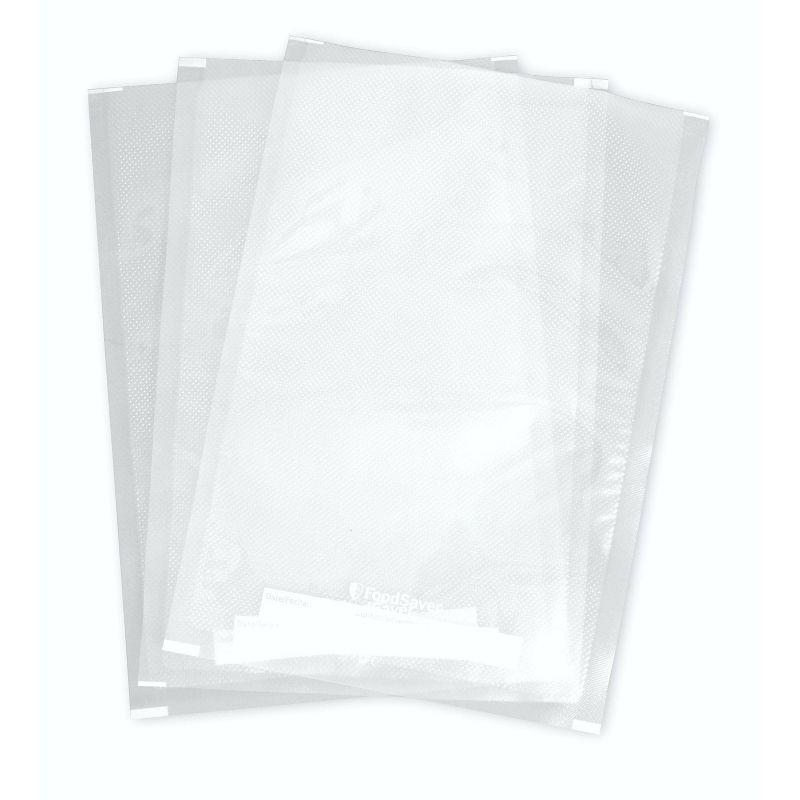 FoodSaver 20ct Quart Bags: Clear Plastic Vacuum Sealer Bags, 1 Quart Capacity, 20 Pieces