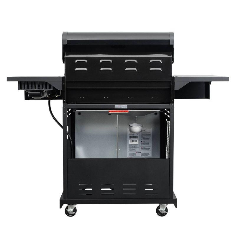 Kenmore 4-Burner Propane Gas Grill with Searing Side Burner