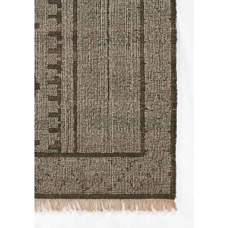 Journee Handwoven Wool Rug - 2' x 3'