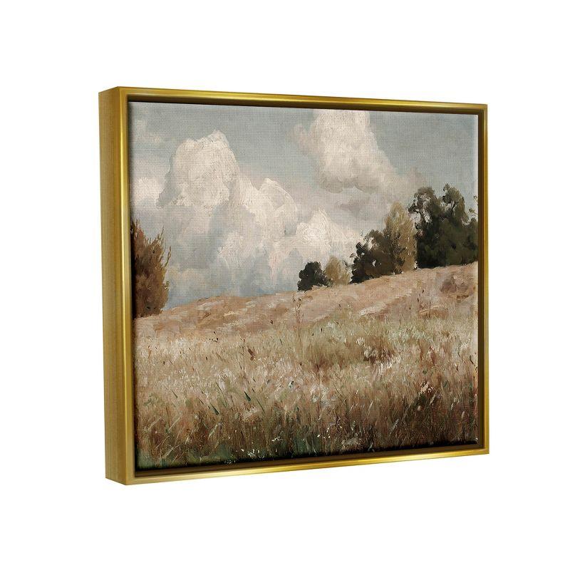 " Classic Nature Field Landscape " by Lettered And Lined Painting Print