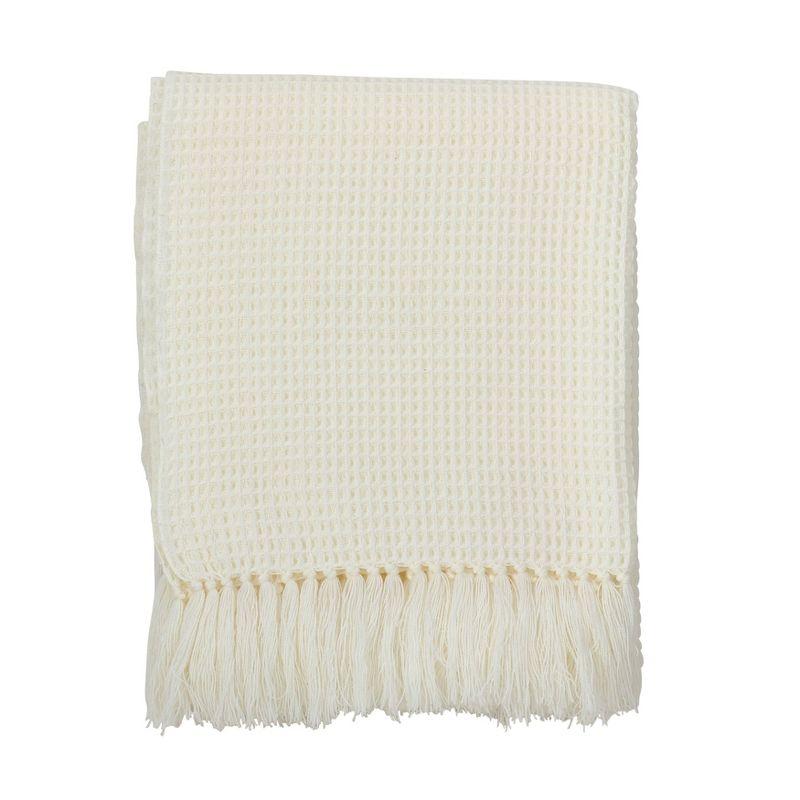 Saro Sevan Collection Hand Woven Throw Blanket